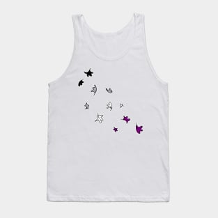 Heartstopper Leaves (asexual colours) Tank Top